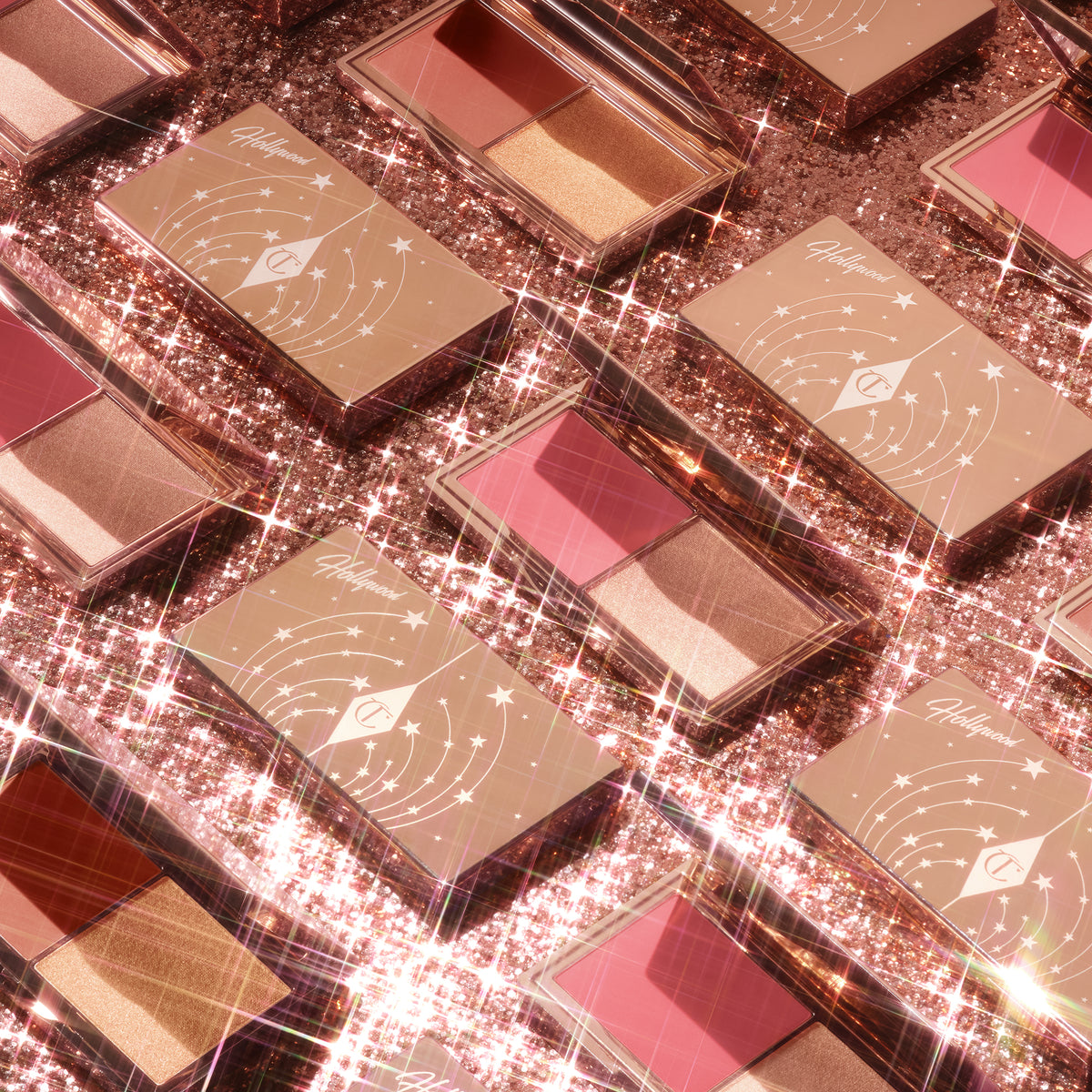 HOLLYWOOD BLUSH & GLOW GLIDE PALETTE
