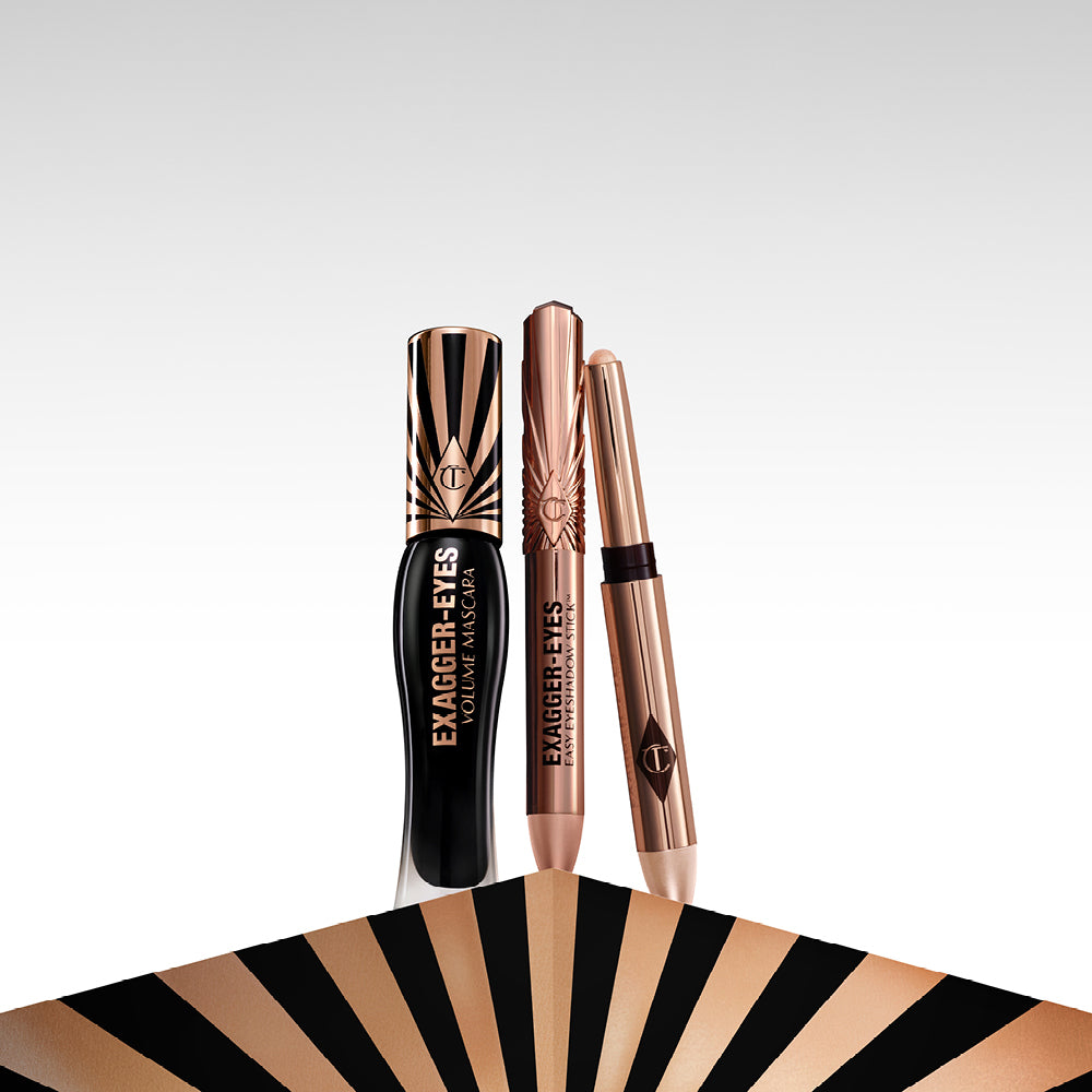 Exagger-Eyes Easy Eyeshadow & Mascara Trio