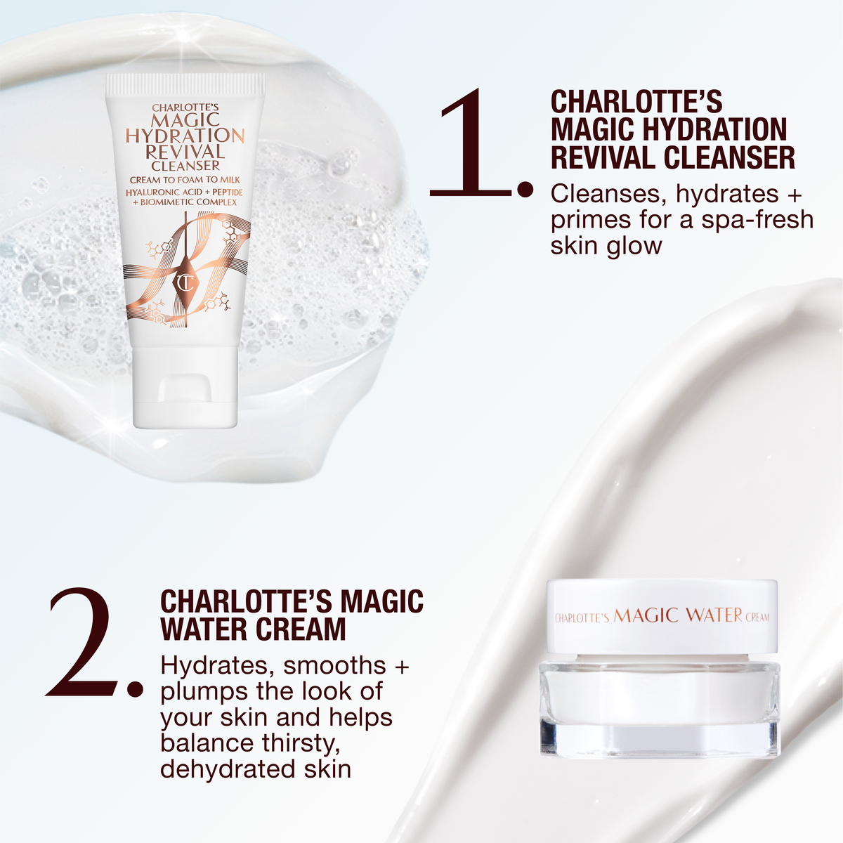 CHARLOTTE'S MAGIC HYDRATION REVIVAL DUO