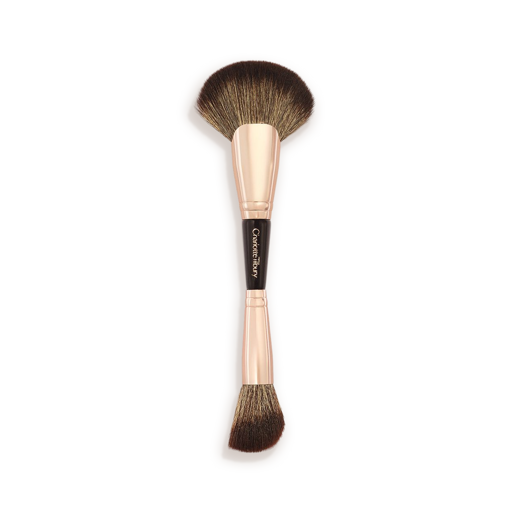 AIRBRUSH FLAWLESS EASY SOFT BLUR BRONZER + BLUSHER BRUSH