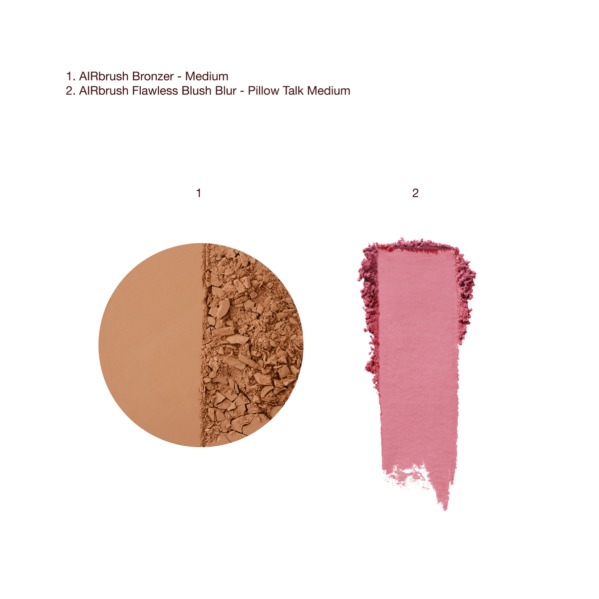 AIRBRUSH FLAWLESS BLUSH + BRONZE DUO