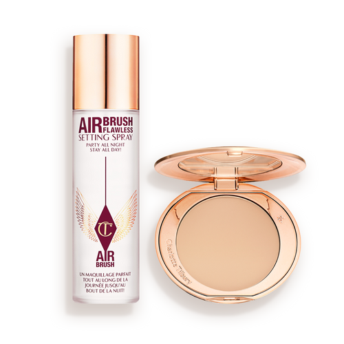 AIRBRUSH FLAWLESS FINISH & SET DUO