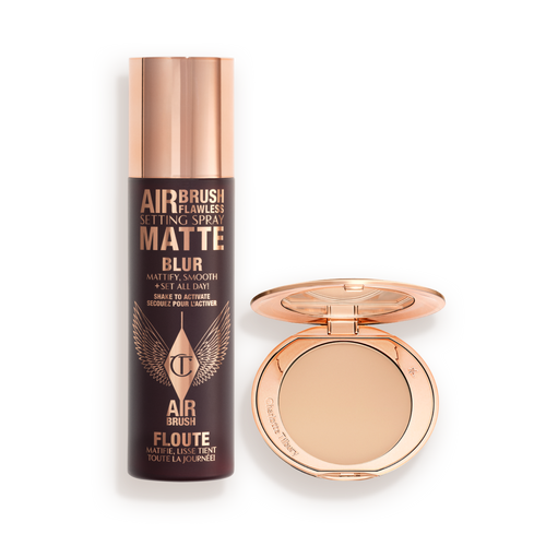 AIRBRUSH FLAWLESS MATTIFY, BLUR & SET KIT