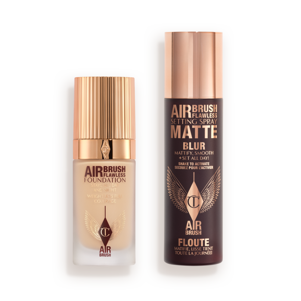 AIRBRUSH FLAWLESS PERFECT, MATTIFY & SET KIT