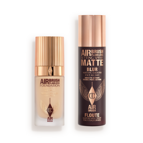 AIRBRUSH FLAWLESS PERFECT, MATTIFY & SET KIT