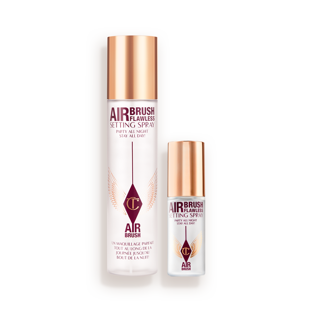 AIRBRUSH FLAWLESS SETTING SPRAY XL & MINI DUO