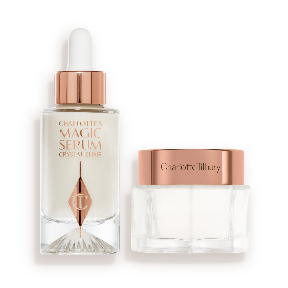 CHARLOTTE’S MAGIC CRYSTAL GLAZE SKIN SET