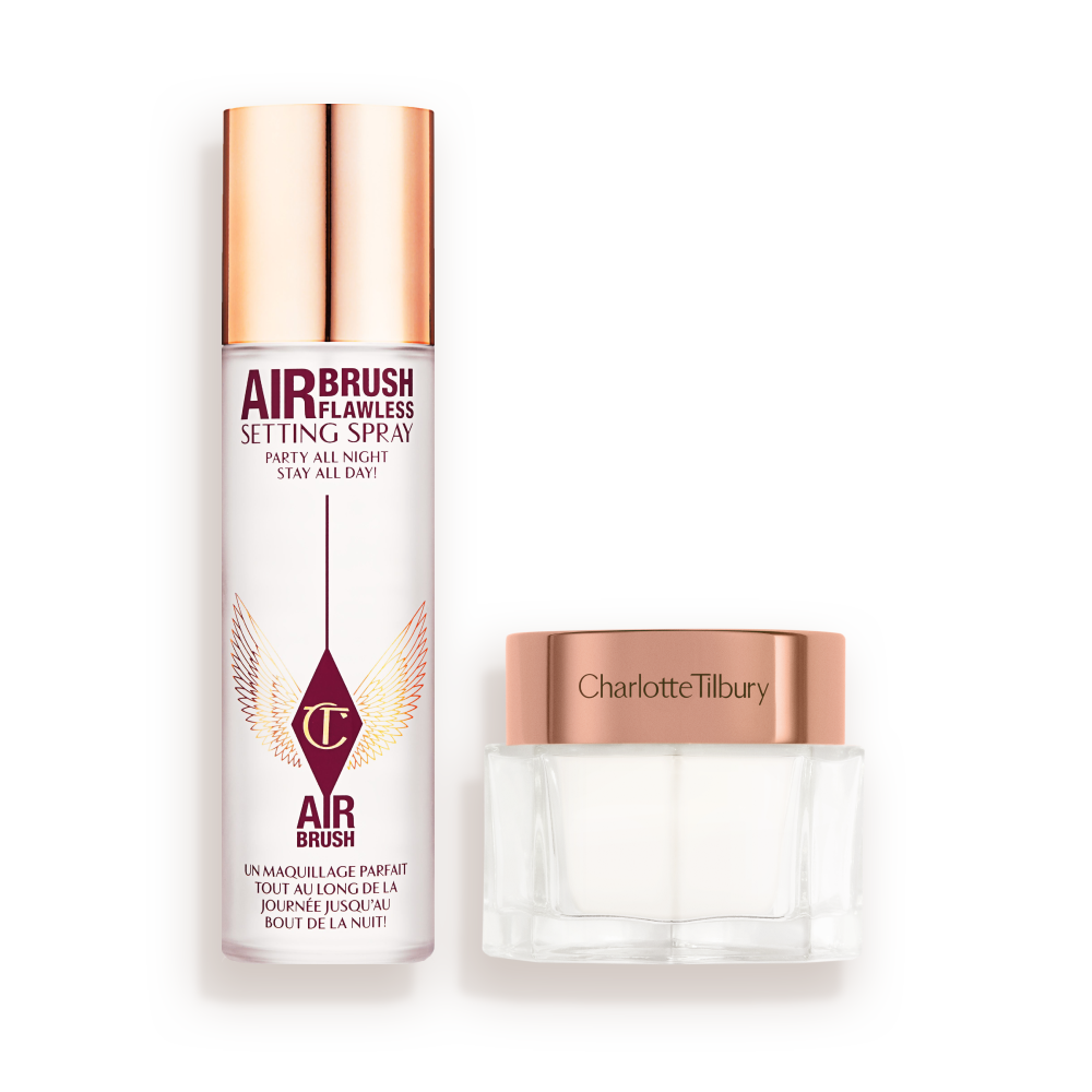 CHARLOTTE’S MAGIC CREAM & SETTING SPRAY DUO