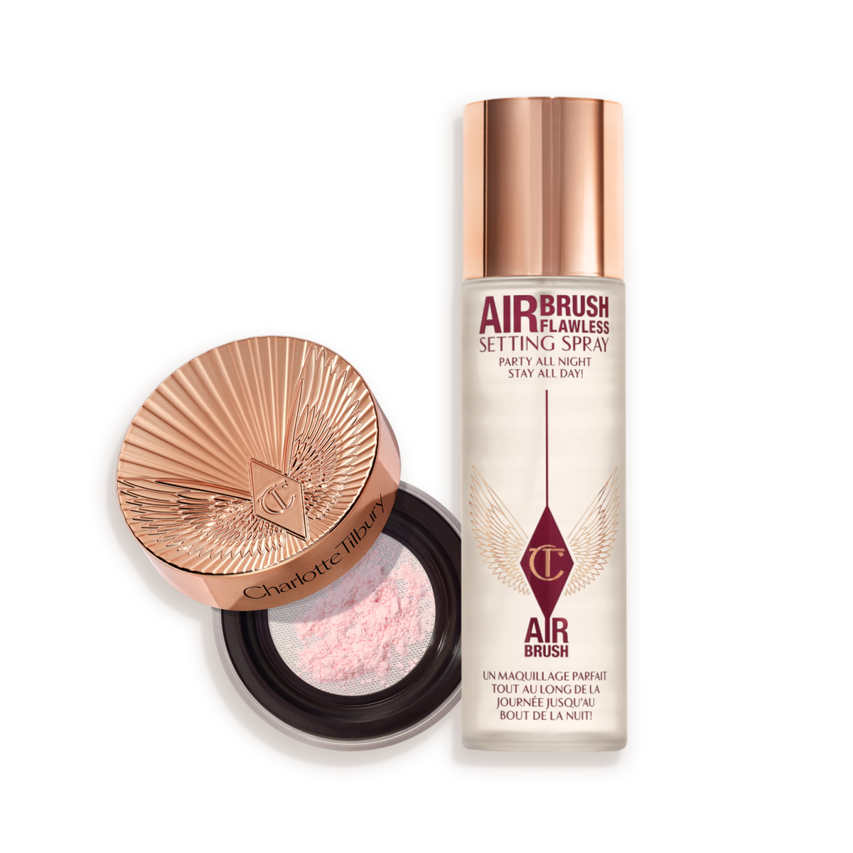 AIRBRUSH FLAWLESS BLUR + LOCK DUO