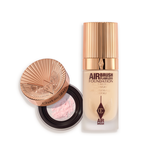 AIRBRUSH FLAWLESS BASE, BAKE + BLUR DUO