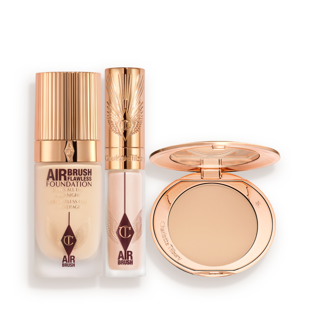 AIRBRUSH FLAWLESS PERFECT, CONCEAL & BLUR TRIO