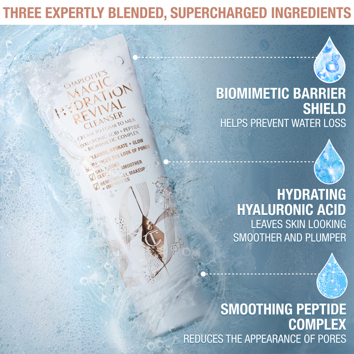 CHARLOTTE’S MAGIC CLEANSE, TONE & GLOW SET