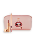 PILLOW TALK LIP KIT & MAKEUP BAG