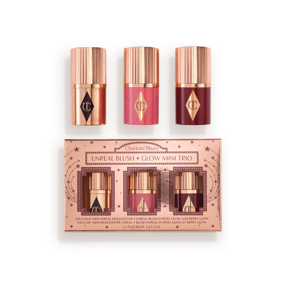 UNREAL BLUSH + GLOW MINI TRIO