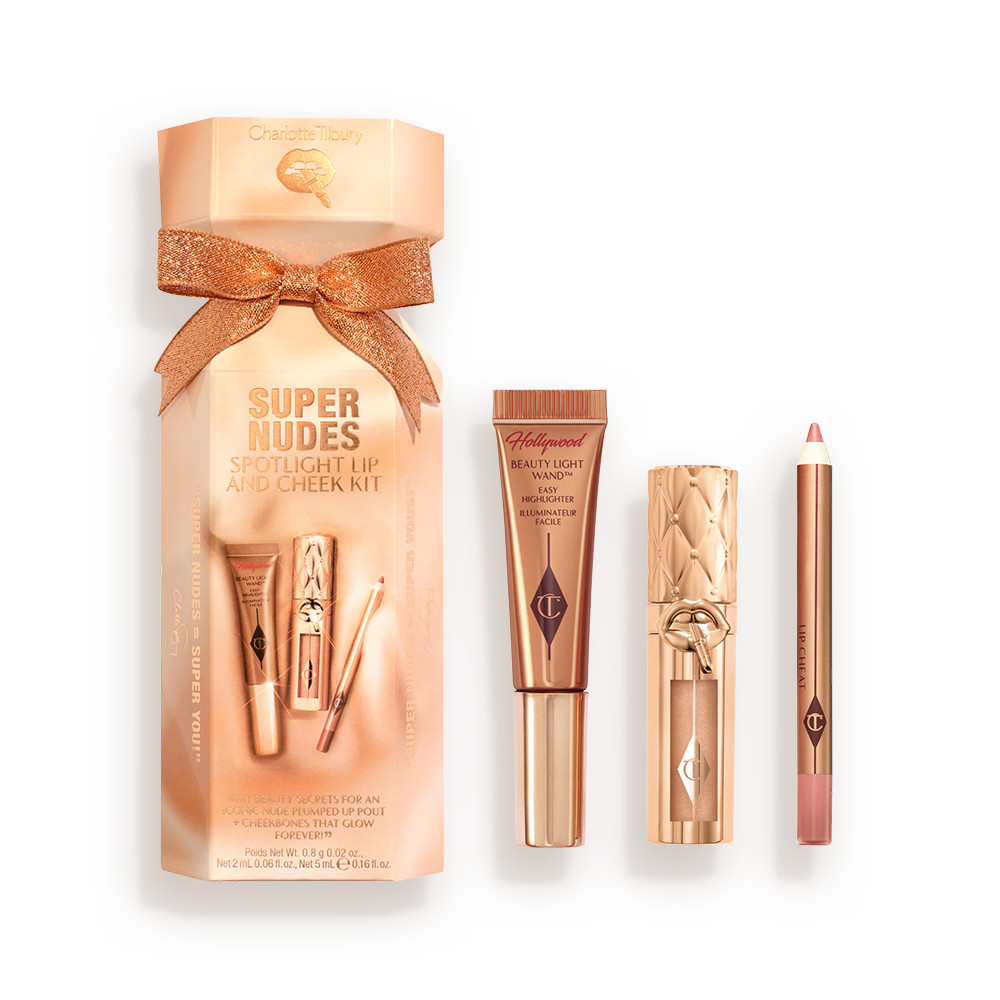 SUPER NUDES SPOTLIGHT LIP AND CHEEK KIT