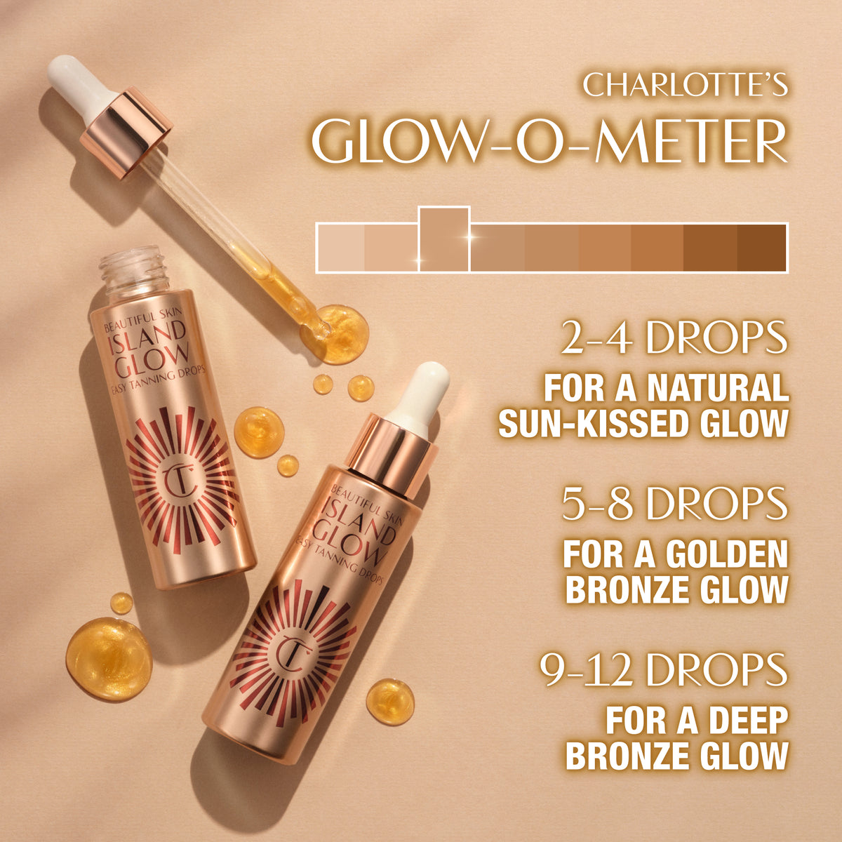 BEAUTIFUL SKIN ISLAND GLOW EASY TANNING DROPS