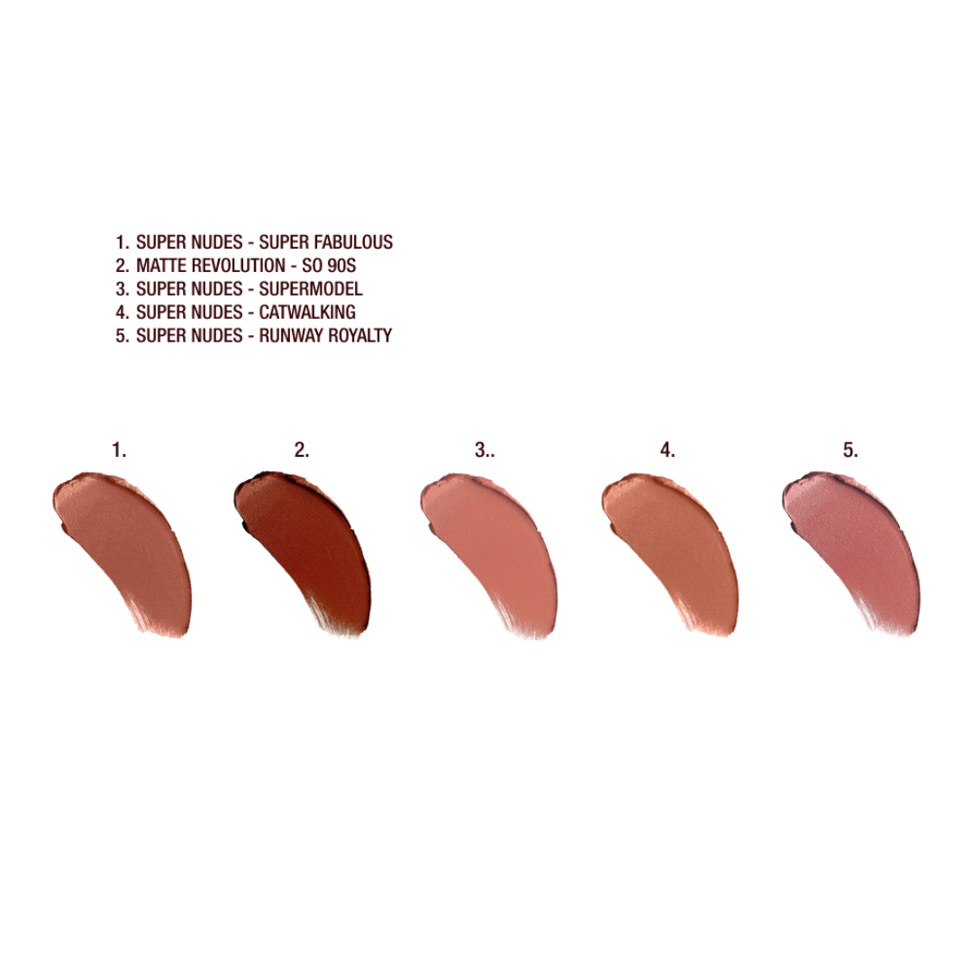 SUPER NUDES SCULPTING SECRETS & LARGE MAKEUP BAG