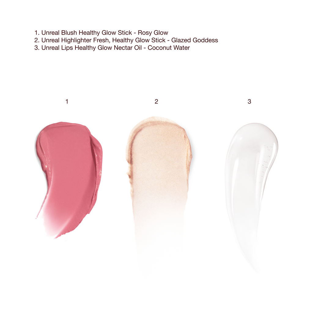 MINI UNREAL, FLAWLESS GLOW SECRETS