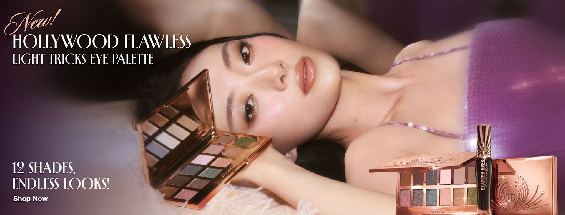 New Hollywood Flawless Light Tricks Eye Palette - 12 shades, endless looks
